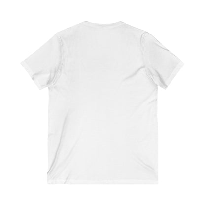 Think Outside the Box Unisex V-Neck Tee - Creative Mindset Shirt